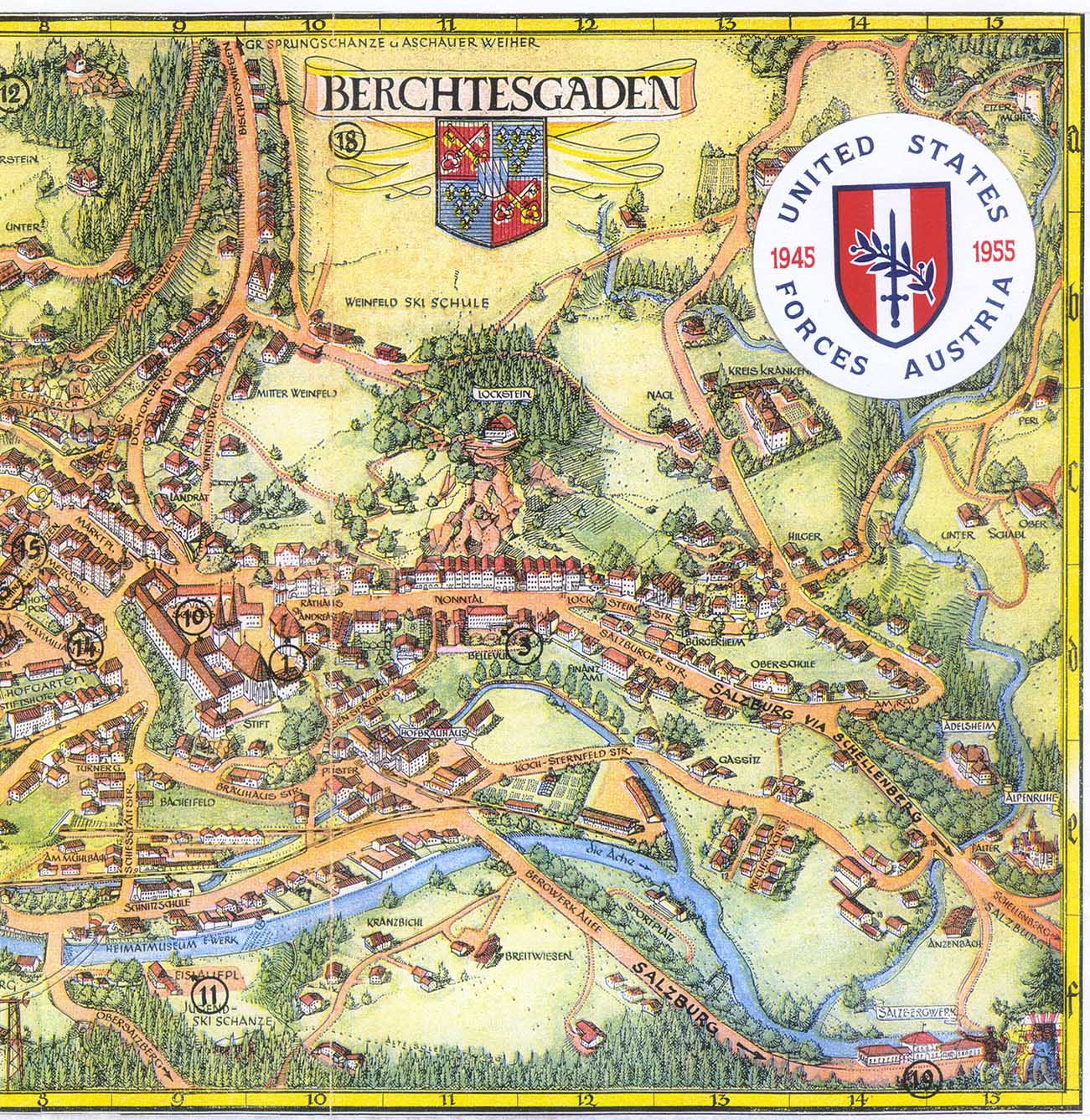 Map Us And Cities